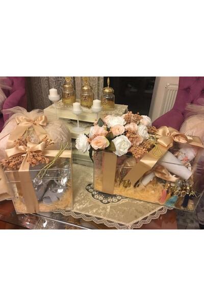 dr pleksi Bohça Çeyiz Kolisi 2 Li Set No 4