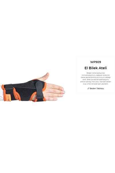 Wingmed Pediatrik Çocuk Wp909 El Bilek Ateli