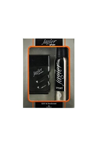 Jagler Sport Edt 90 ml Erkek Parfüm Ve 150 ml Deo Set PRF2231231231231