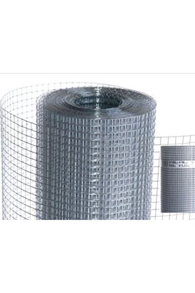 Yamanlar - 12x12mm Göz Aralıklı Galveniz Puntalı-kafes Teli-kümes Teli 100cmx 5m Uzunluğunda