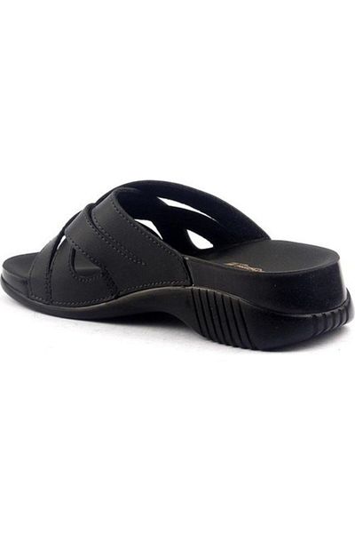 Ceyo Women's Black Nomi Belize-6 Anatomical Slippers