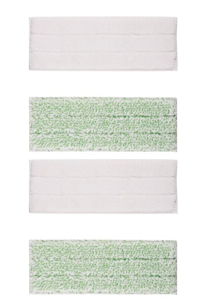 Ermop Gecko Home Set Temizlik Seti Yedek Mikrofiber Mop 2 Paket 2'li Toplamda 4 Adet Yedek Mop