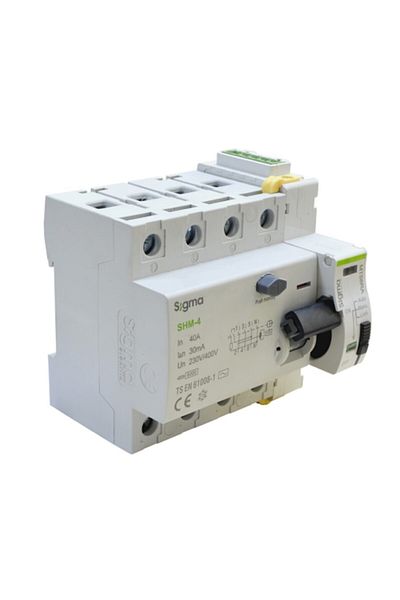 Sigma Electric Scrc03 Automatic Reboot Unit + 4X40 30Ma Residual Current Relay