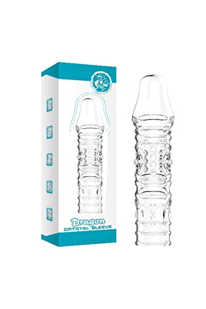 PRETTY LOVE Delay Sleeve Süper Kalite Tırtıklı Silikon Penis Kılıfı