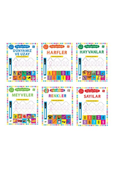 Kukla Yayınları 4 Years Old Line Line Activity Set