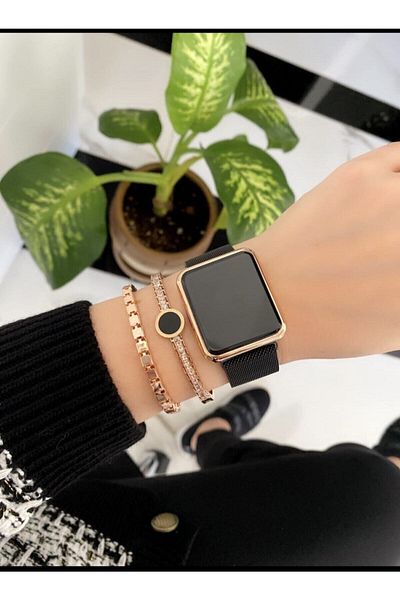 Ricardo Steel Digital Led Touch Wristwatch