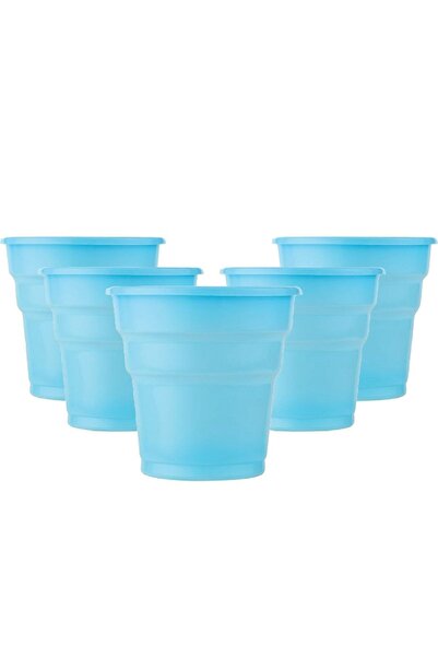 Huzur Party Store Açık Mavi Renk 25 Li Plastik Bardak 180 Cc 7 Oz Sert Doğum ...