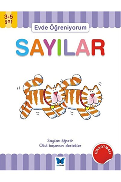 Mavi Kelebek Yayınları Evde Öğreniyorum - Sayılar