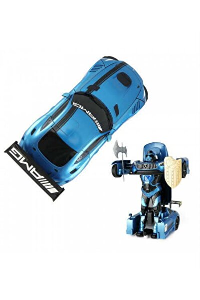 Genel Markalar Mercedes Benz Amg Gt3 Dönüşebilen Robot ve Sesli Işıklı Uzaktan Kumandalı Oyuncak Araba