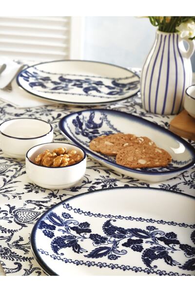 Emsan Ottoman Folk 32 Parça 6 Kişilik Kahvaltı Takımı