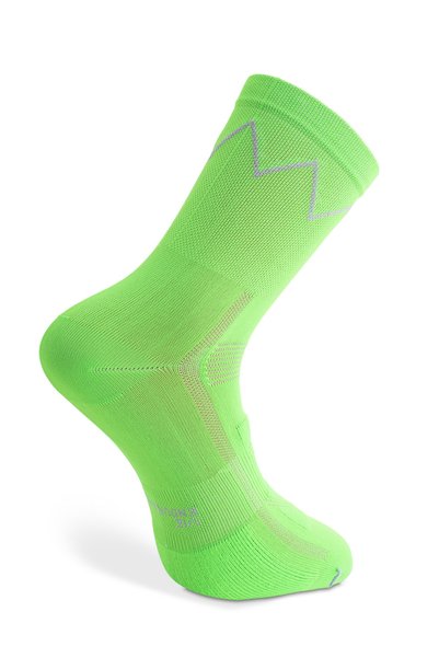 VİE ENDURANCE Unisex Yeşil Bisikletçi Çorabı 3'lü Paket