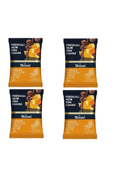 Shazel Turkish Coffee with Orange 4 Pack