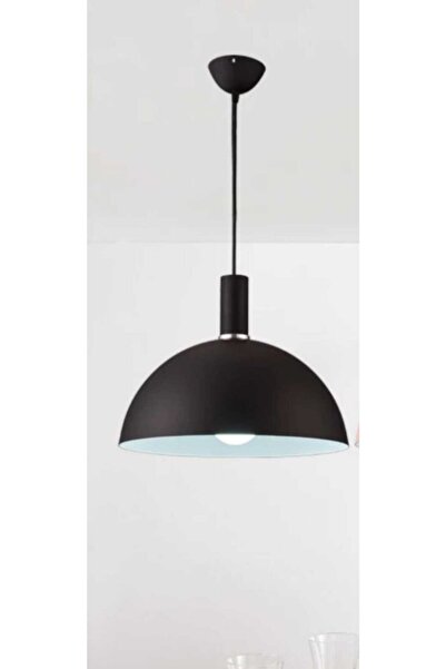 Rsylight Rys Retro Metal Siyah Dekoratif Rustik Kafe Mutfak Sarkıt Avize Çap ...