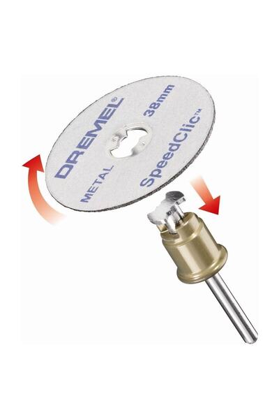 Dremel Bosch 38 Mm Kesme Diski 2 Adet Speedclick - 2615s406jc