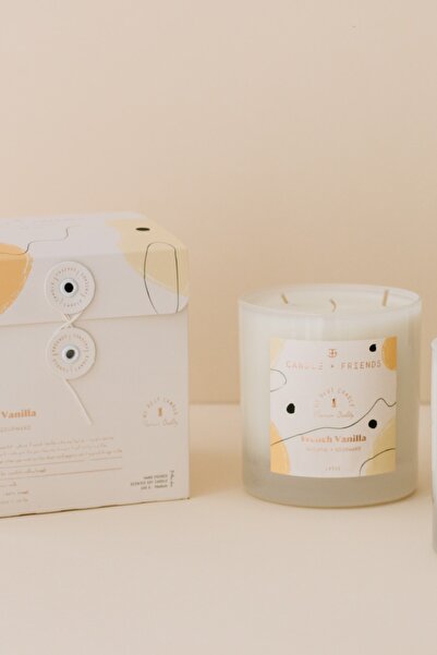 Candle and Friends Vanilla Large Cam Mum 320 gr