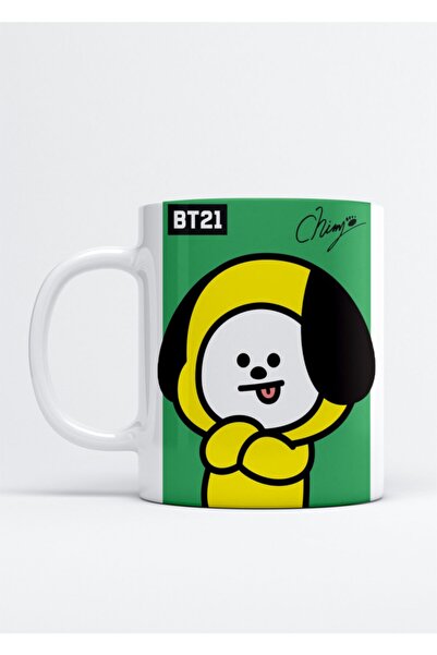 Pan Dükkan كوب بورسلين مطبوع Bt21 Chimmy Bts