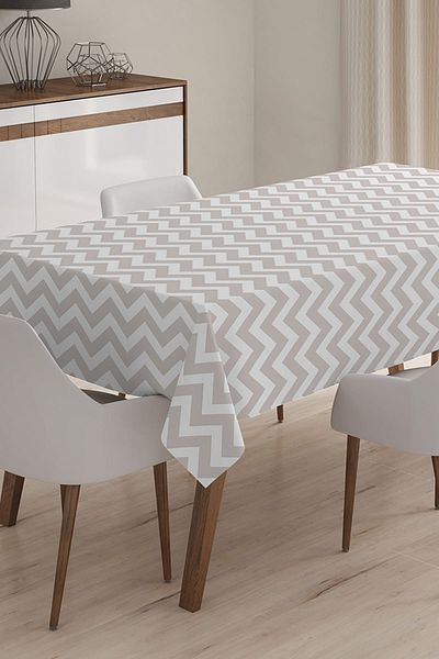 Realhomes Față de masă imprimată digital 3D cu design personalizat - 140 x 220 cm