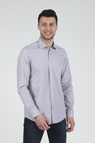 Daniel Bessi Slim Fit Uzun Kollu Erkek Gömlek 360-db02