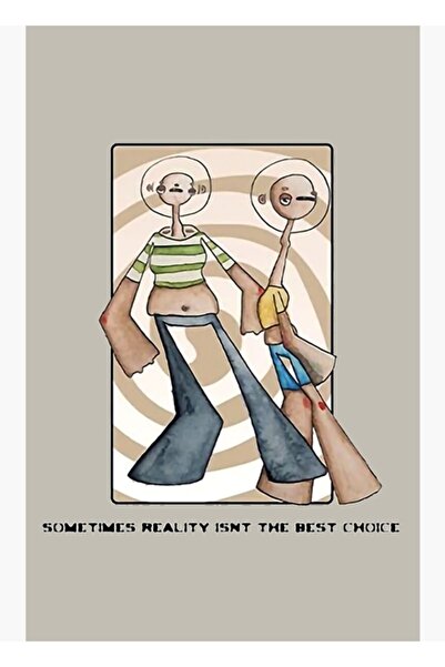 Universal Ντρου Φίλιπς - Έργο τέχνης "Η πραγματικότητα" Ζωγραφική σε ρούχα, Ξ...