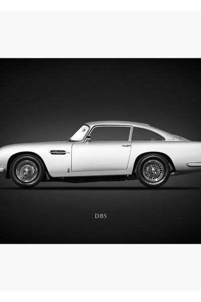 Universal 1964 Db5 Ξύλινη διακοσμητική αφίσα ζωγραφικής