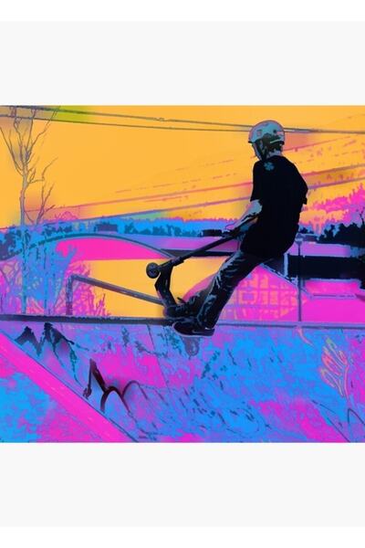 Universal Kenarda - Poster decorativ din lemn cu ilustrații de artă pentru sc...