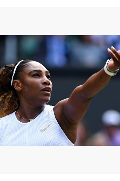 Universal Η Serena Williams παρουσιάζει διακοσμητική ξύλινη αφίσα ζωγραφικής.