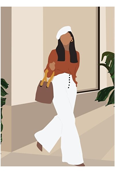 Universal Poster decorativ din lemn cu figurine din secolul de mijlociu