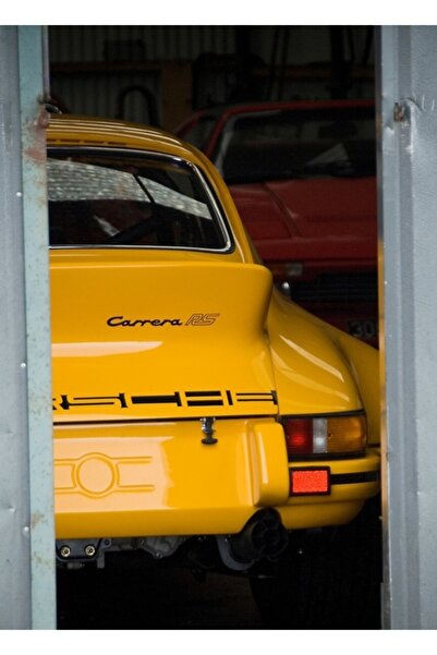 Universal Porsche 911 2.8 Rsr Ξύλινη Διακοσμητική Αφίσα Τραπεζιού