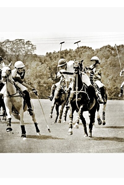 Universal Polo Midillisi și jucătorii lor Tablou foto Poster din lemn decorativ