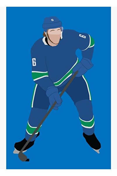 Universal Διακοσμητική ξύλινη αφίσα ζωγραφισμένη από τον Brock Boeser