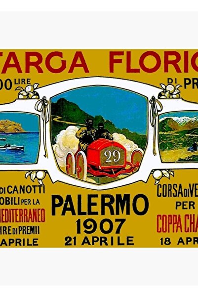 Universal Ταργκά Φλόριο: Διακοσμητική ξύλινη αφίσα με εκτύπωση vintage αγώνων...