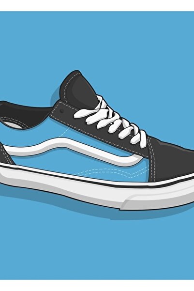 Universal Παπούτσια πατινάζ Ξύλινη αφίσα διακοσμητική