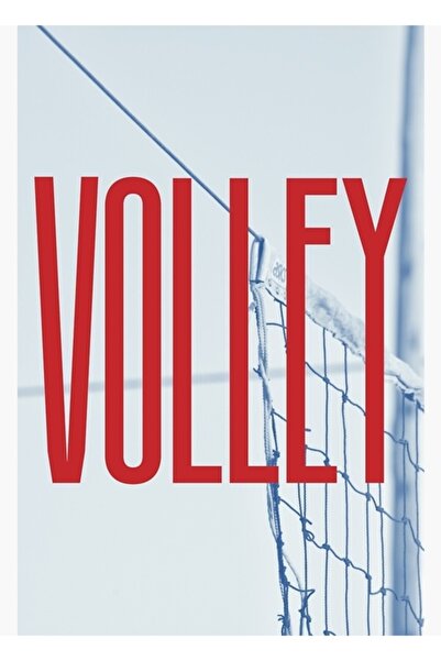 Universal Διακοσμητική ξύλινη αφίσα βόλεϊ