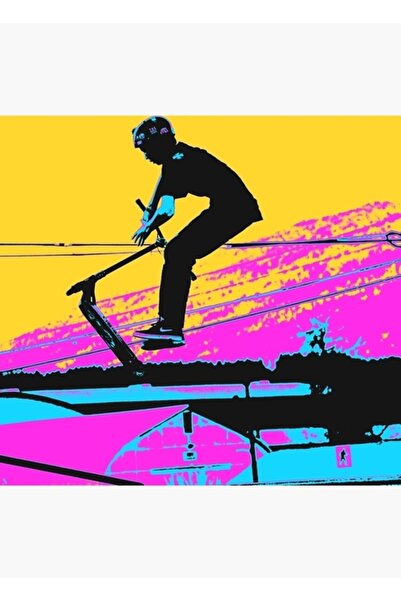 Universal Ελεύθερη Πτώση - Ξύλινη Διακοσμητική Αφίσα με Καλλιτεχνικό Σχέδιο Α...