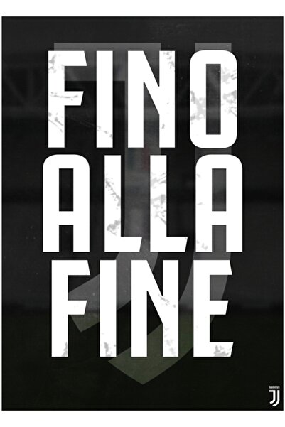 Universal Γιουβέντους "fino Alla Bella" Σχέδιο! Διακοσμητική Ξύλινη Αφίσα Ζωγ...