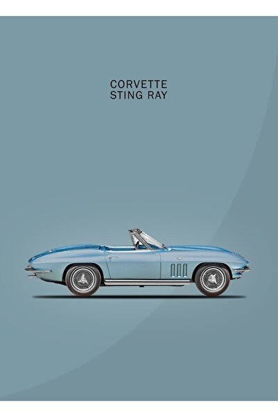 Universal 65 Vette Tablo Poster decorativ din lemn