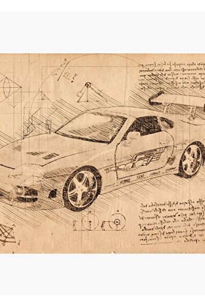 Universal Toyota Supra Turbo Fast And Furious Street Racing Car Ξύλινη διακοσ...