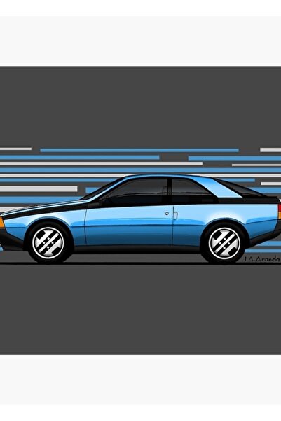 Universal Διακοσμητικό σχέδιο μου με ξύλινη αφίσα Blue Fire Painting