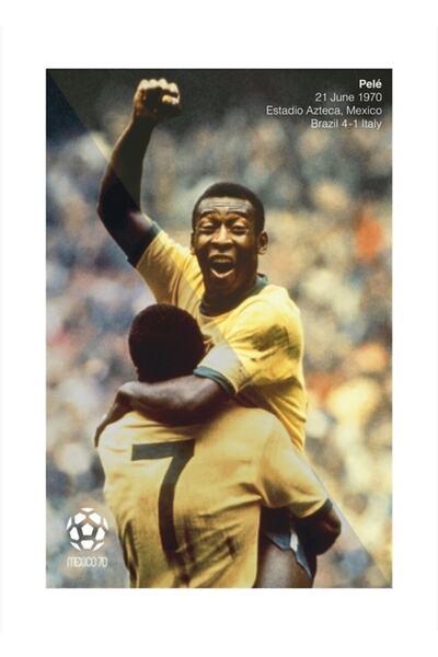 Universal Pele Tablo Poster decorativ din lemn