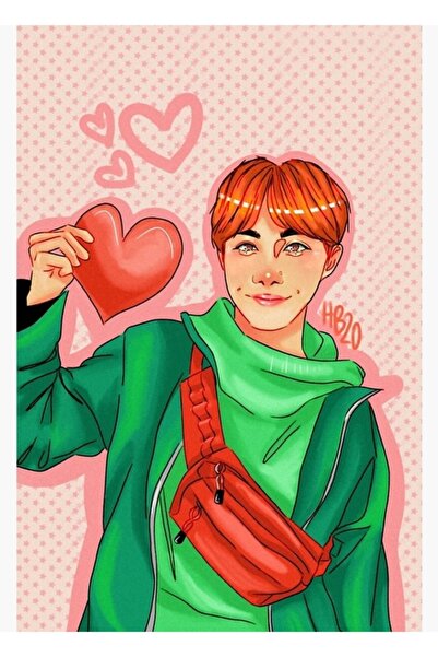 Universal Gogo J-hope Ξύλινη Αφίσα Τραπεζιού Διακοσμητική Ξύλινη Αφίσα Κωδικό...