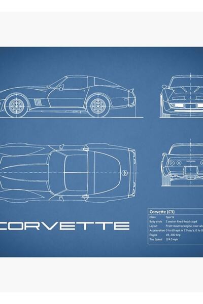 Universal C3 Ozalit Ξύλινη Αφίσα Τραπεζιού Διακοσμητική