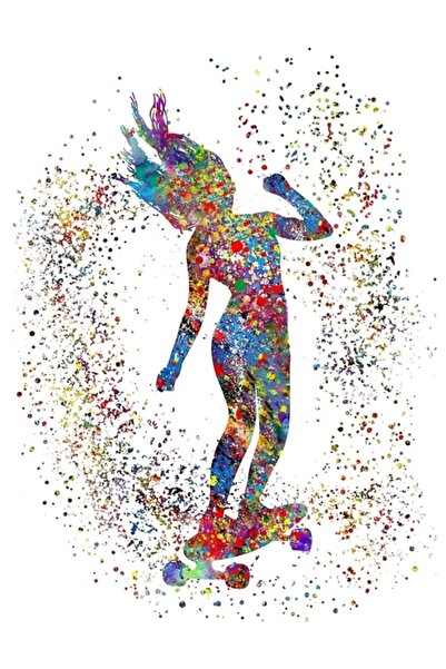 Universal Σκέιτμπορντ, Ξύλινη Ξυλογραφία Σκέιτμπορντ, Διακοσμητική Ξύλινη Αφί...