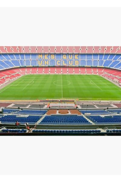 Universal Καμπ Νου (FC Μπάρκα) Ξύλινη Διακοσμητική Αφίσα Τραπεζιού