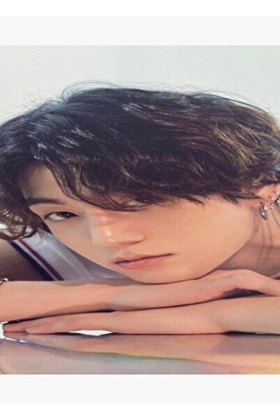 Universal Αισθητική Ξύλινη Αφίσα Jungkook Διακοσμητική Ξύλινη Αφίσα Κωδικός3462