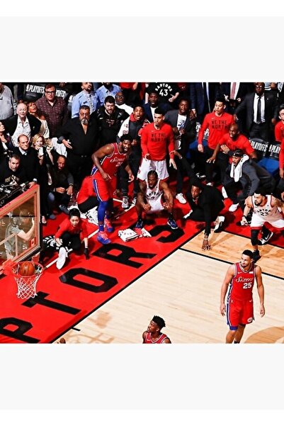 Universal Kawhi The Shot Leonard Tablo Poster decorativ din lemn