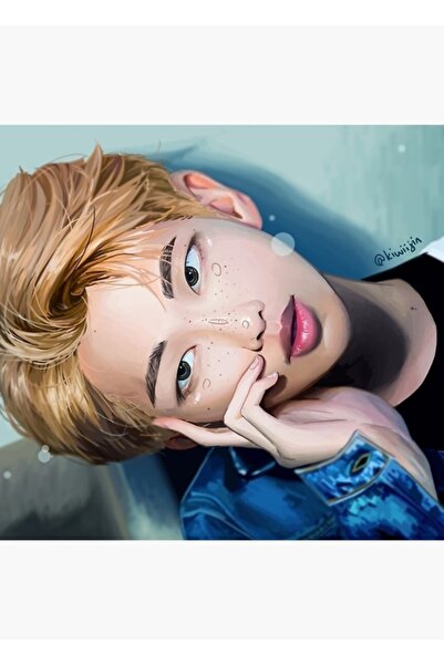 Universal Αισθητική ζωγραφική Namjoon Ξύλινη διακοσμητική αφίσα Κωδ.3593