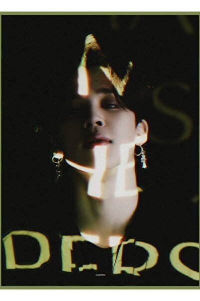 Universal Χάρτης της ψυχικής προσωπικότητας Jimin Πίνακας Ξύλινη αφίσα Διακοσ...