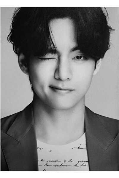 Universal Taehyung (v) Dıcon Ξύλινη Διακοσμητική Αφίσα Τραπεζιού Κωδικός2996