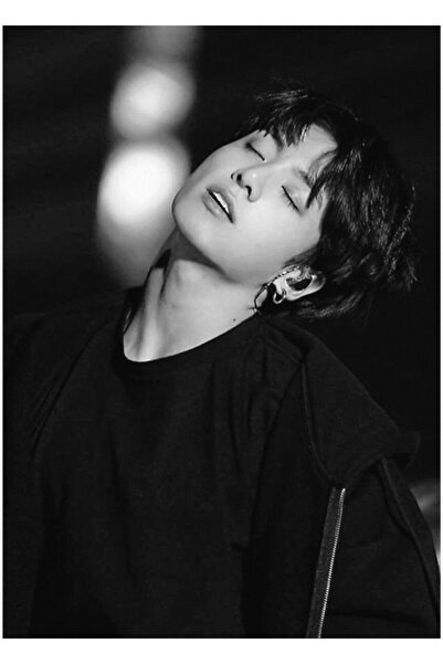 Universal Διακοσμητική Ξύλινη Αφίσα Jungkook Tablo Κωδικός5078