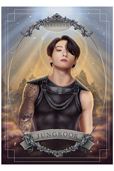 Universal Ο Θεός της Δύναμης: Ζωγραφική από ξύλο του Jungkook, Διακοσμητική α...